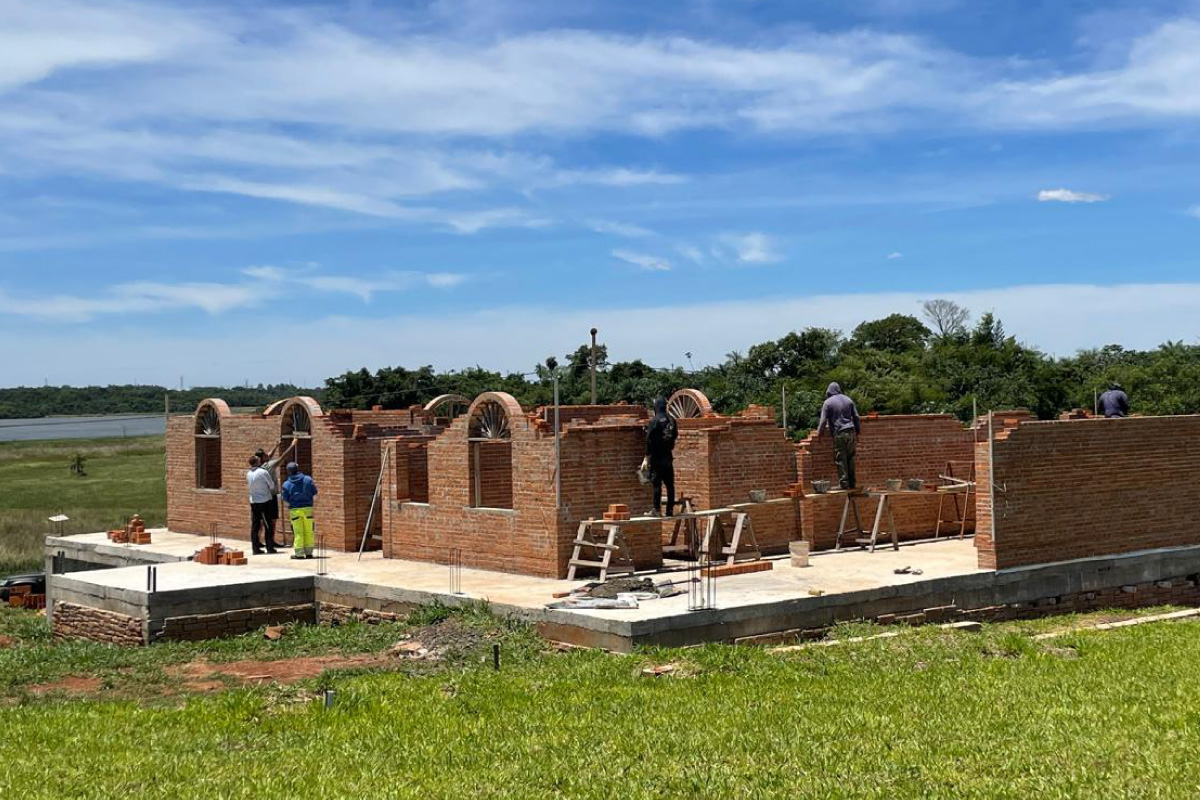 Wohnhaus mit Ausblick in Paraguay in der Kostenkalkulation